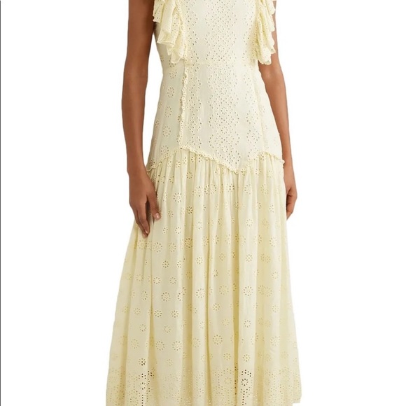 Love Shack Fancy-Cressida Eyelet Maxi Dress - Picture 4 of 9